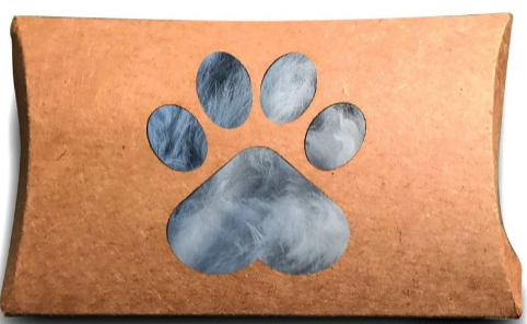 RESERVE AUX MEMBRES - LALAE : Pochette pour remettre les poils de l'animal décédé ( vendue par lot de 30)